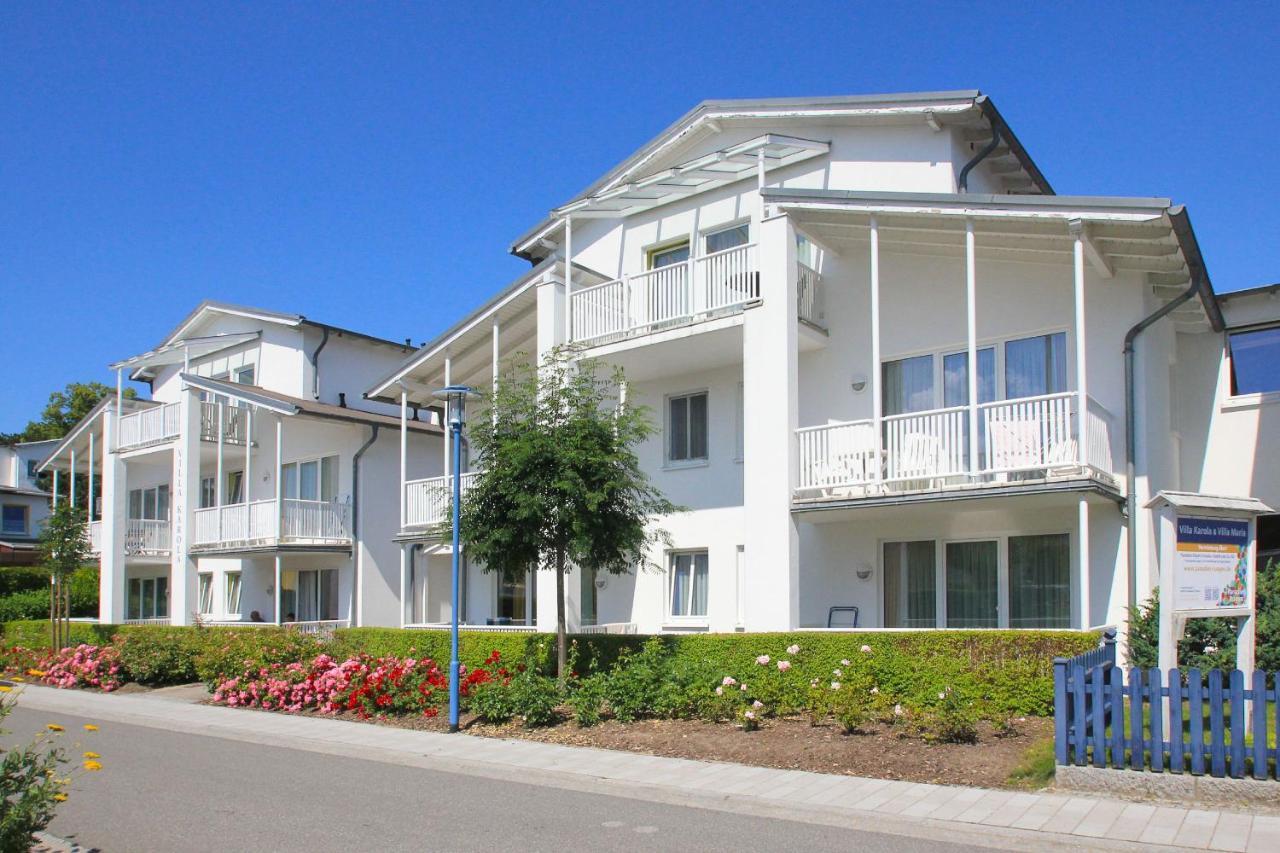 Balkon, Gratis Nutzung Vom Ahoi Erlebnisbad Und Sauna In Sellin - Villa Karola Fewo 09 Goehren  Luaran gambar